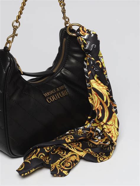 borsa versace jeans couture nera|farfetch versace jeans.